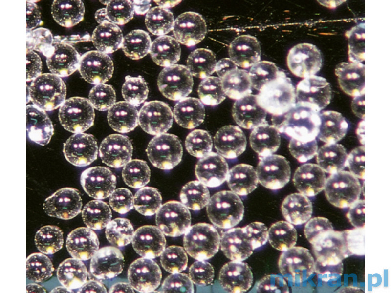 Rolloblast stiklo karoliukai 50 µm arba 100 µm