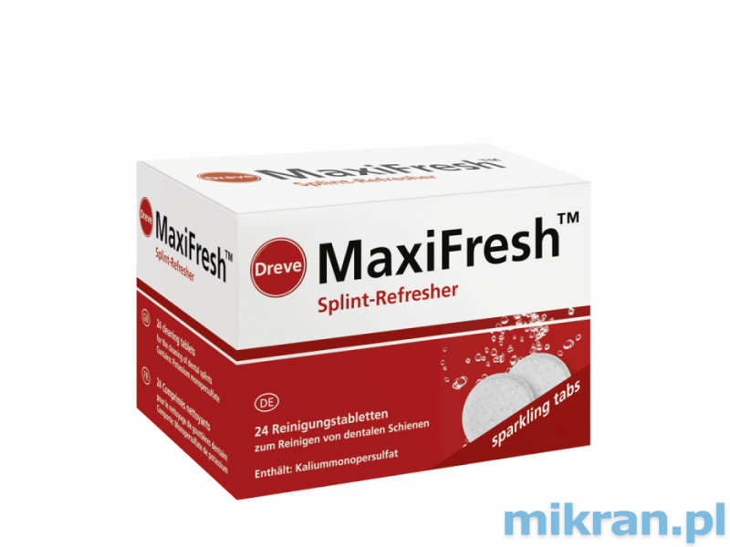 MaxiFresh valymo tabletės 1 vnt.