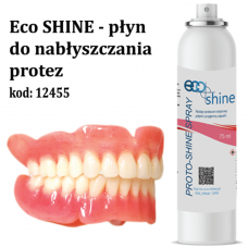 Dantų protezų lakas - mėtų Eco SHINE