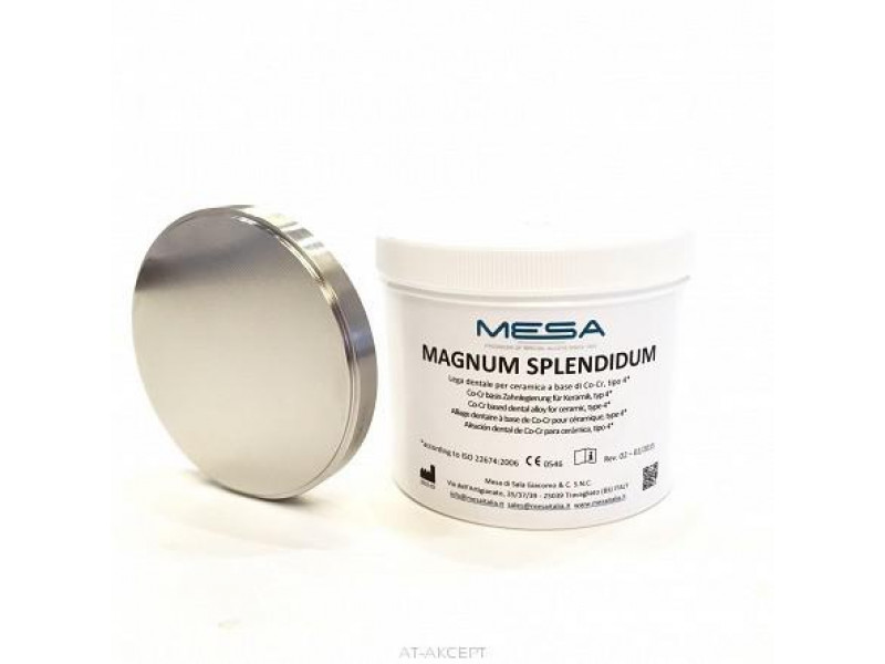 MESA - Magnum Splendidum Co-Cr diskas 98,5x14mm AKCIJA