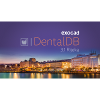 Exocad® DentalCAD Rijeka 3.1 versija CORE projektavimo programinė įranga