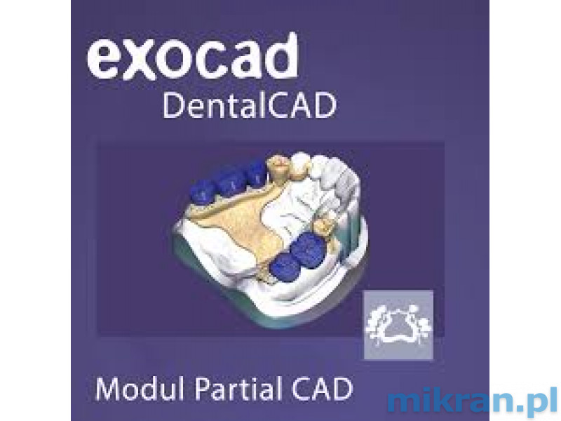 Exocad dalinis CAD modulis [wireframes]