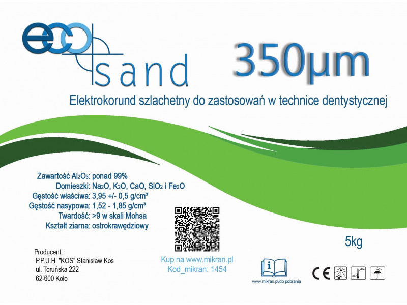 Protezuojamas smėlis 350 μm 5 kg