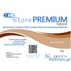 Gipsas IV klasės Eco Stone Natural Premium 25 kg aukso rudos spalvos