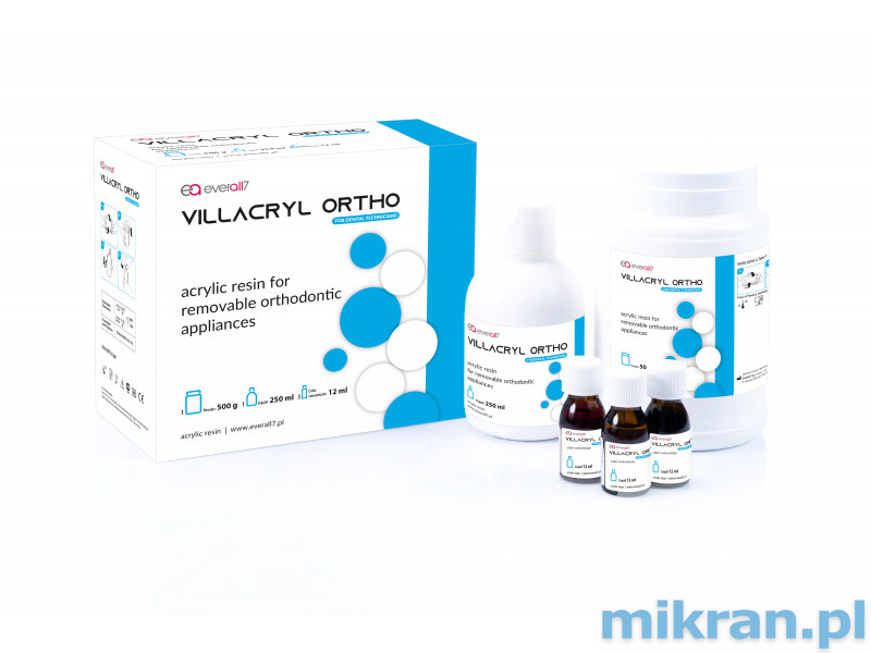 Villacryl Ortho 500g/250ml + 4Shine poliravimo pudra, kieta 400g