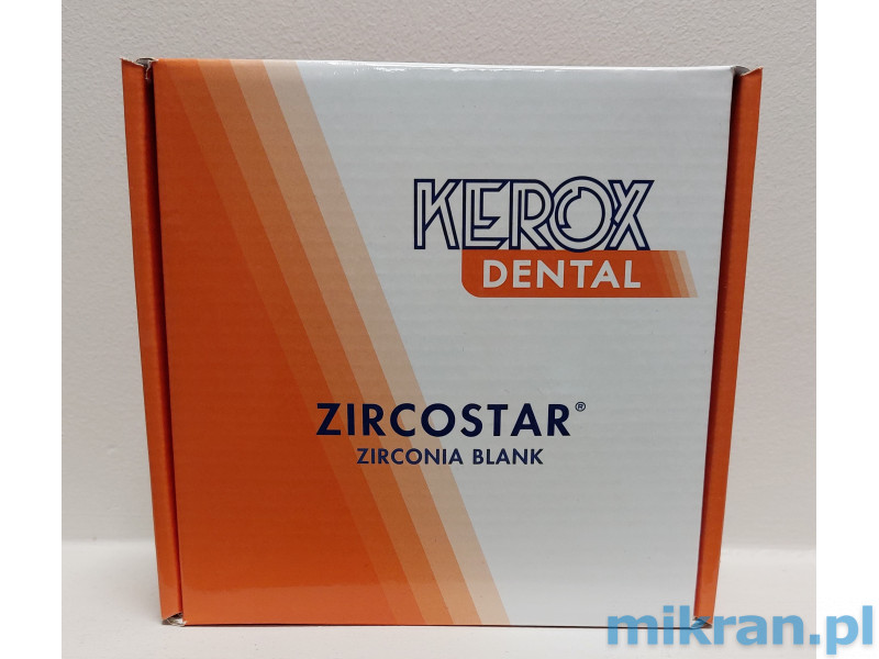 Išleidimo anga Kerox - HT cirkonio diskas frezavimui 95x18 mm A1 - asortimento išpardavimas