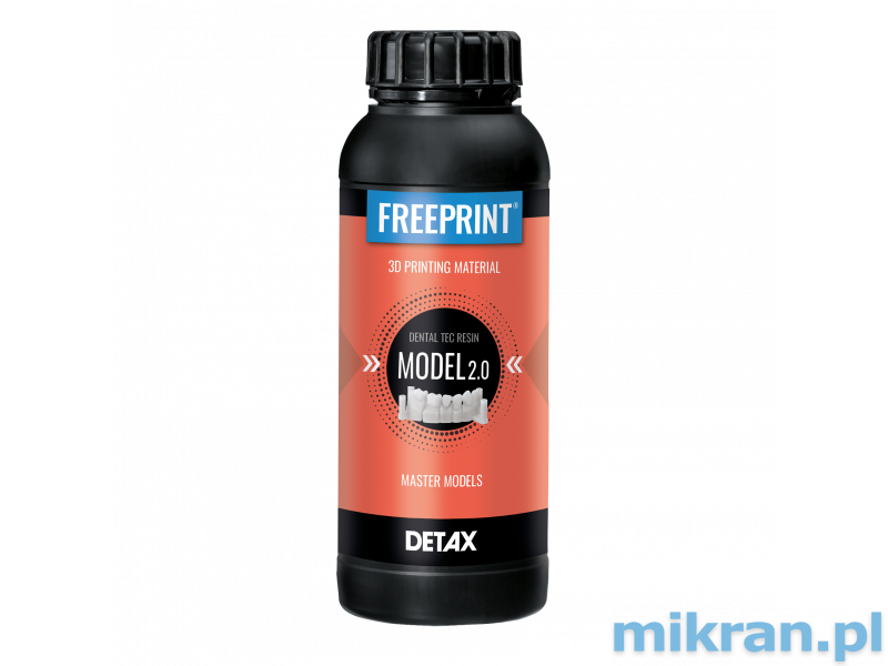 Detax resin Freeprint modelis 2.0 1000g