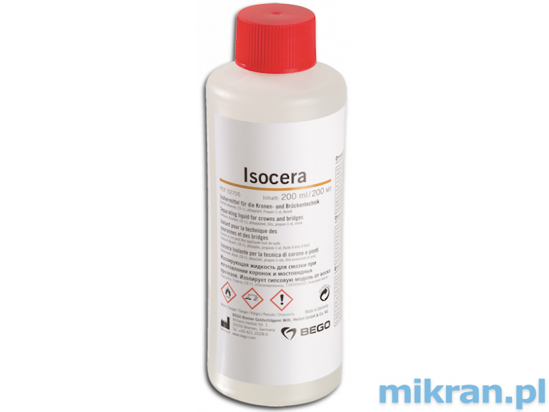 Isocera 200 ml Gipso/vaško izoliatorius