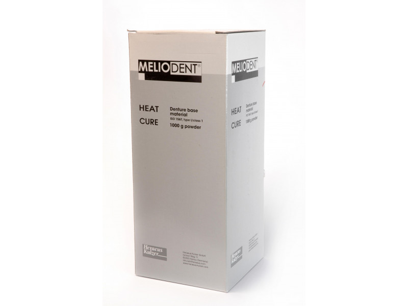 Meliodent Heat Cure Polymer 1kg + 500 ml skysčio