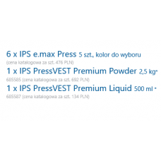 Ips e.max Press 5 vnt x 6 pakuotės Reklaminė pakuotė