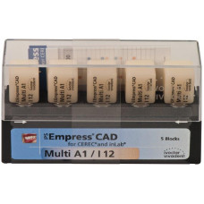 IPS Empress CAD, skirtas Cerec/InLab Multi I12 /5vnt